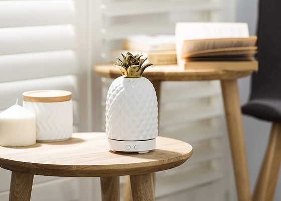 petit arome en céramique ultrasonique de diffuseur de diffuseurs d'arome d'huile essentielle de mini du nébuliseur 120ml humidificateur frais de brume